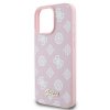 Guess GUHMP16LPGPYSP iPhone 16 Pro 6.3 różowy/pink hardcase Peony Script Logo MagSafe